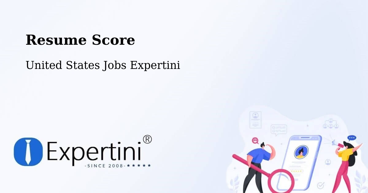 Resume Score & Job Description Match Tool – Spencer - United States Jobs Expertini